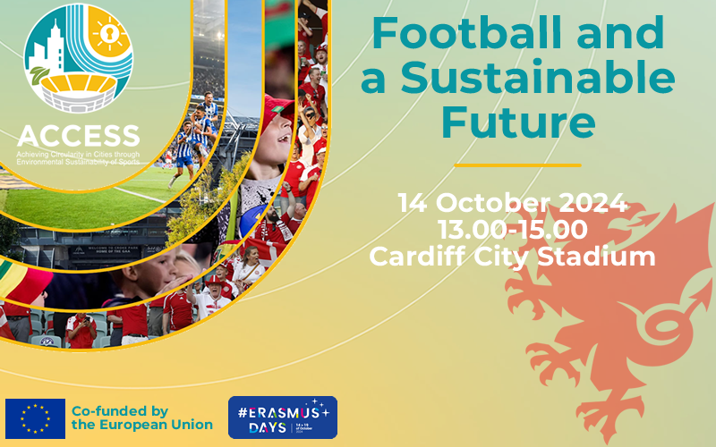 A local ACCESS dissemination event announced in Cardiff hosted by the Football Association of Wales!