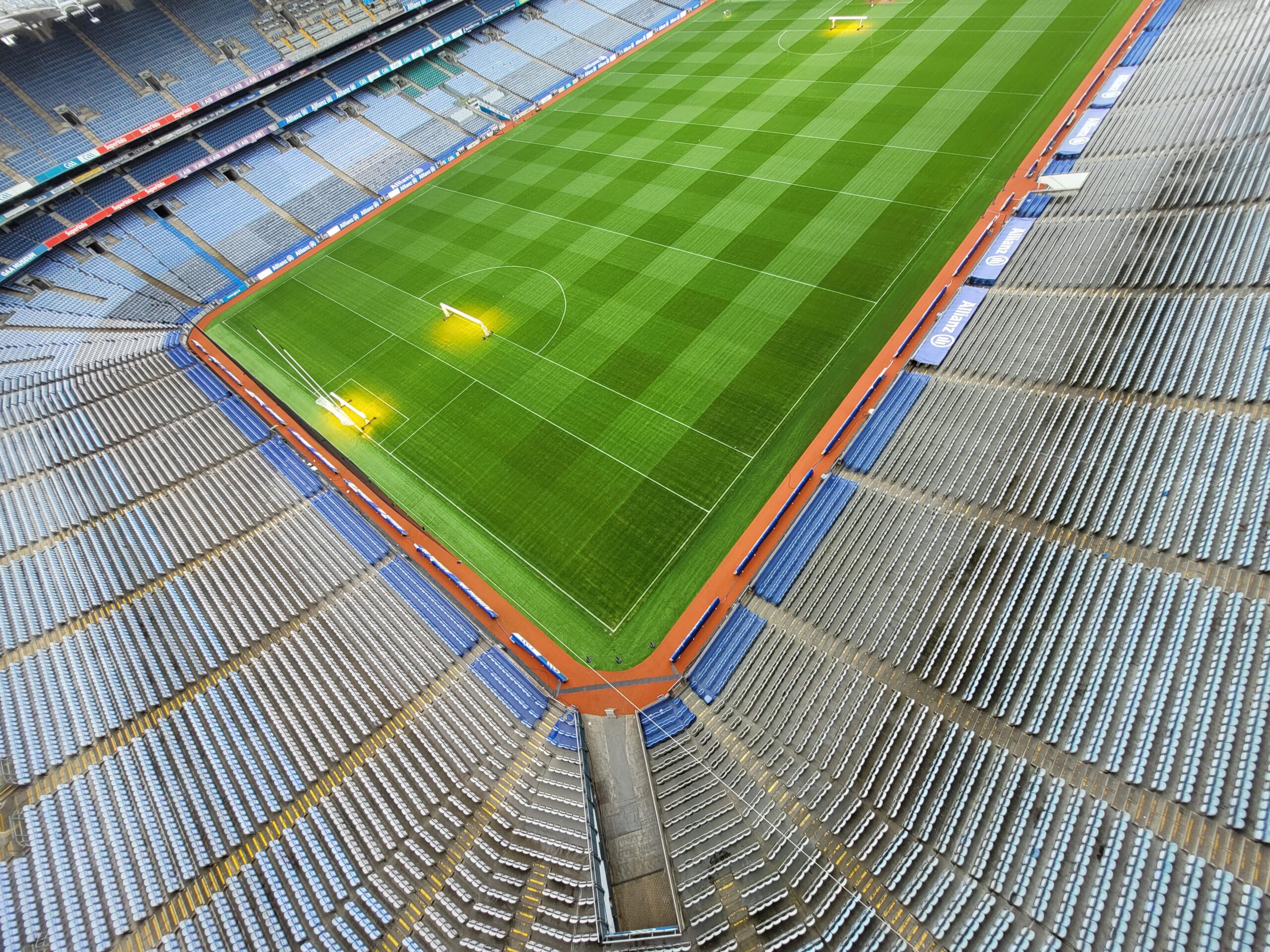 Croke Park begins harvesting water from stadium roof